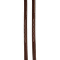 Load image into Gallery viewer, Huntley Equestrian Sedgwick Fancy Stitched Square Raised Laced Reins
