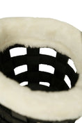 Load image into Gallery viewer, Huntley Fleece Padded Nylon Grazing Muzzle, Black
