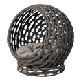 Load image into Gallery viewer, Huntley Pet Hemisphere Rattan Pet Bed, Elevated With Cushion
