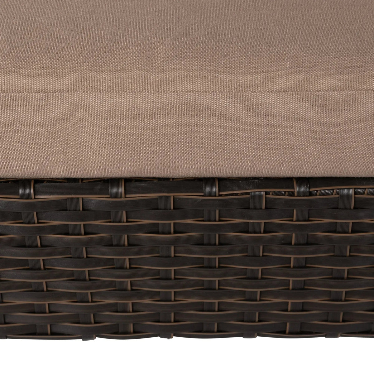 Huntley Pet Rattan Wicker Indoor Outdoor Cabana Raised Pet Bed