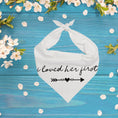 Load image into Gallery viewer, I loved Her First Wedding Dog Bandana
