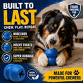 Load image into Gallery viewer, Double Trouble Dog Toy - Dual Chamber Treat Dispenser for Large Dogs | USA Made
