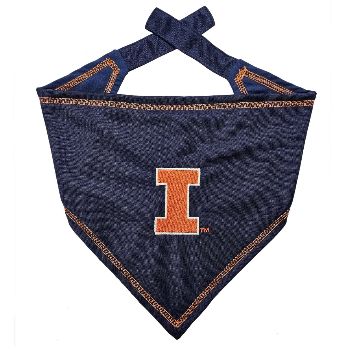 Illinois Tie-Around Dog Bandana