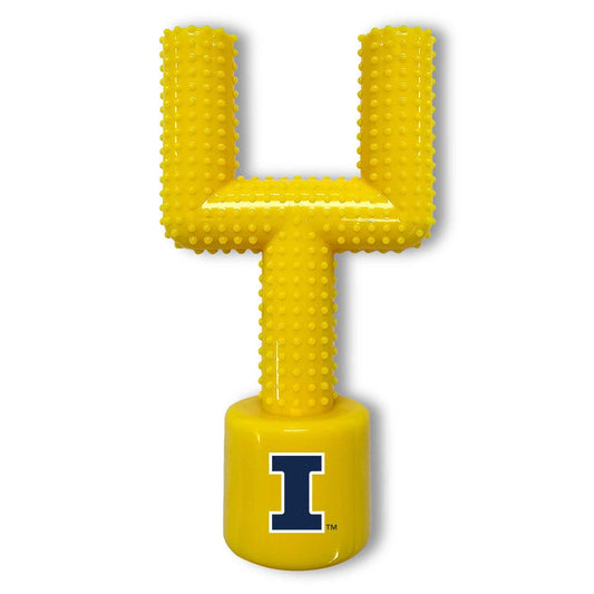 Illinois Hard Nylon Goal Post Chew Toy