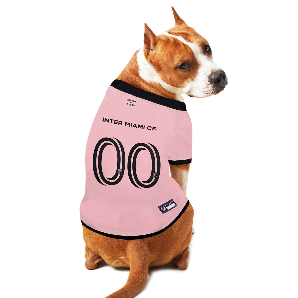 MLS Inter Miami Club de Foot Mesh Dog Jersey