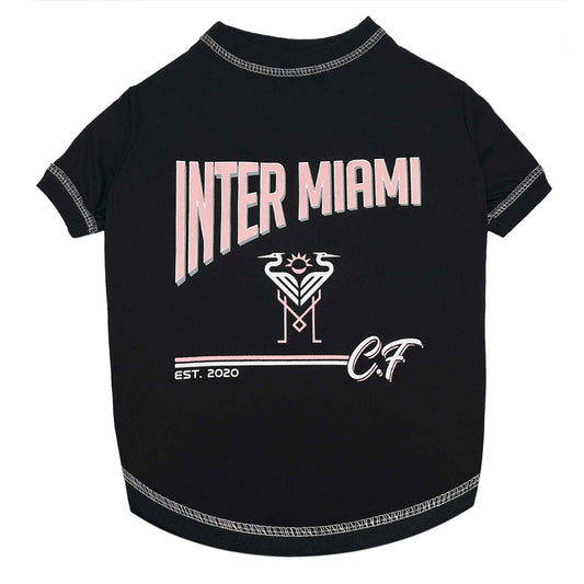 MLS Inter Miami Club de Foot Bold City Text Dog T-Shirt