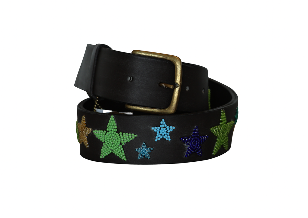 TKC Peacock Stars Belt - Wide Width
