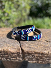 TKC Evil Eye Beaded Dog Collar