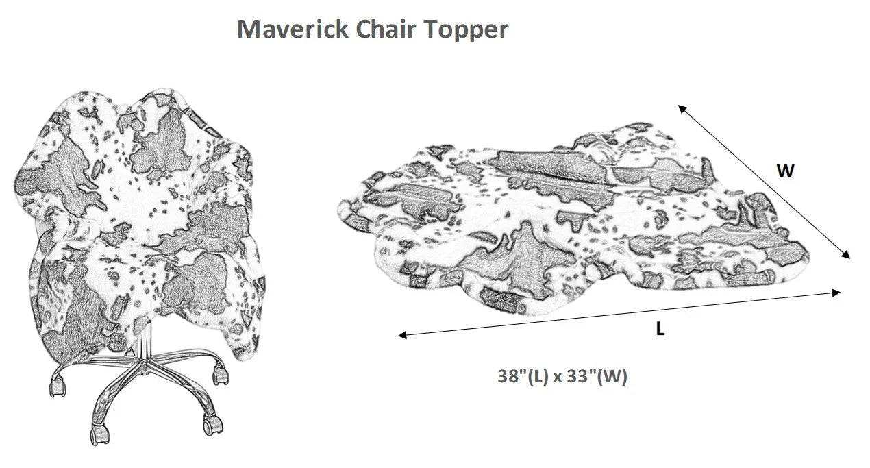 Bowsers Maverick Furniture Topper Dog Couch Cover - Washable Couch and Furniture Protection