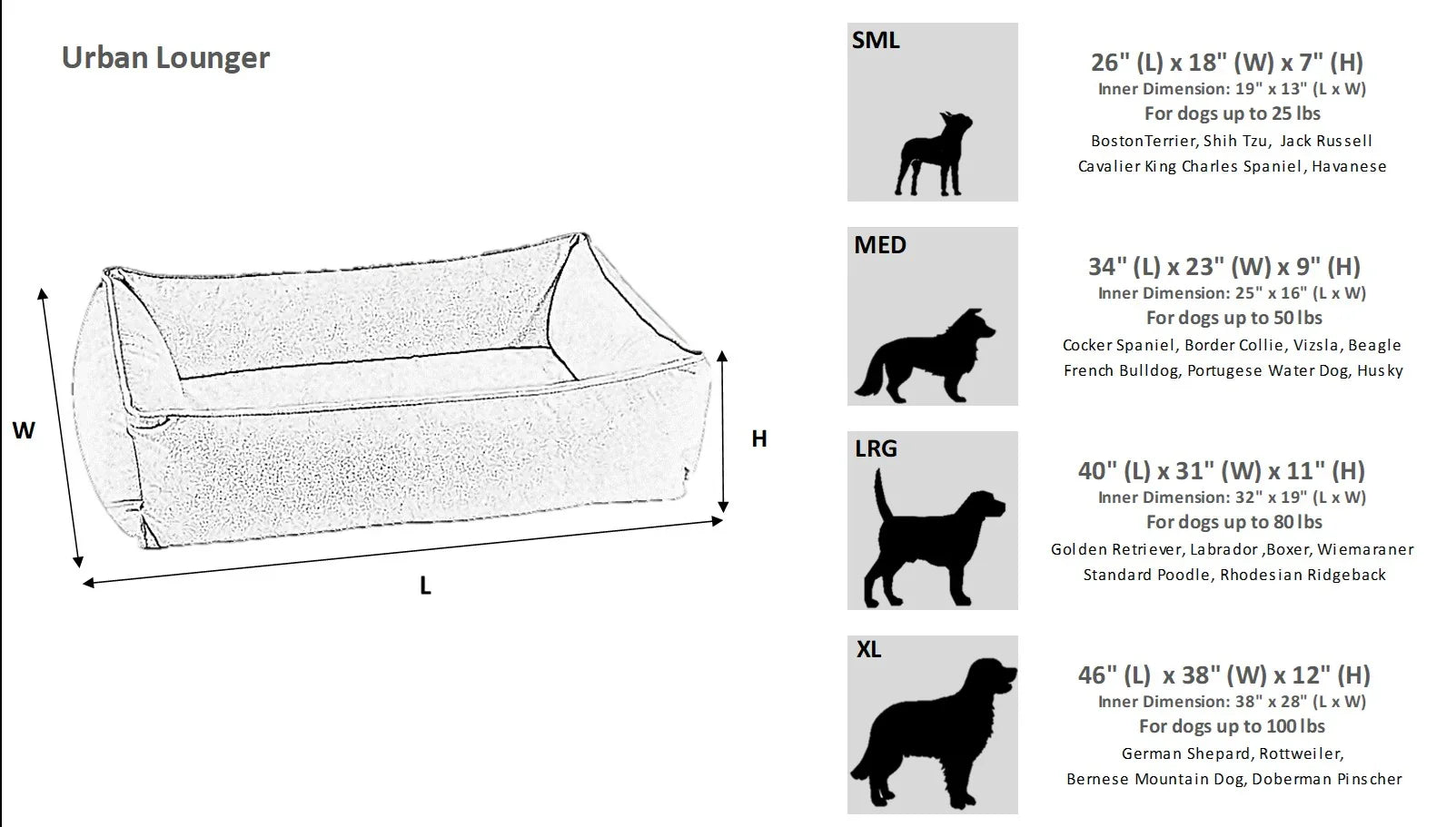 Bowsers Outdoor Urban Lounger Dog Bed in poolside