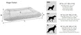 Load image into Gallery viewer, Bowsers Hugo Futon Dog Bed in mocha
