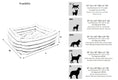 Load image into Gallery viewer, Bowsers Franklin Orthopedic Dog Bed in fuchsia-fiesta
