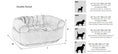 Load image into Gallery viewer, Bowsers Double Donut Calming Dog Bed in river

