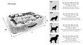 Load image into Gallery viewer, Bowsers The Dude Orthopedic Dog Bed in durango
