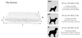 Load image into Gallery viewer, Bowsers The Avenue Orthopedic Dog Bed in pure-white
