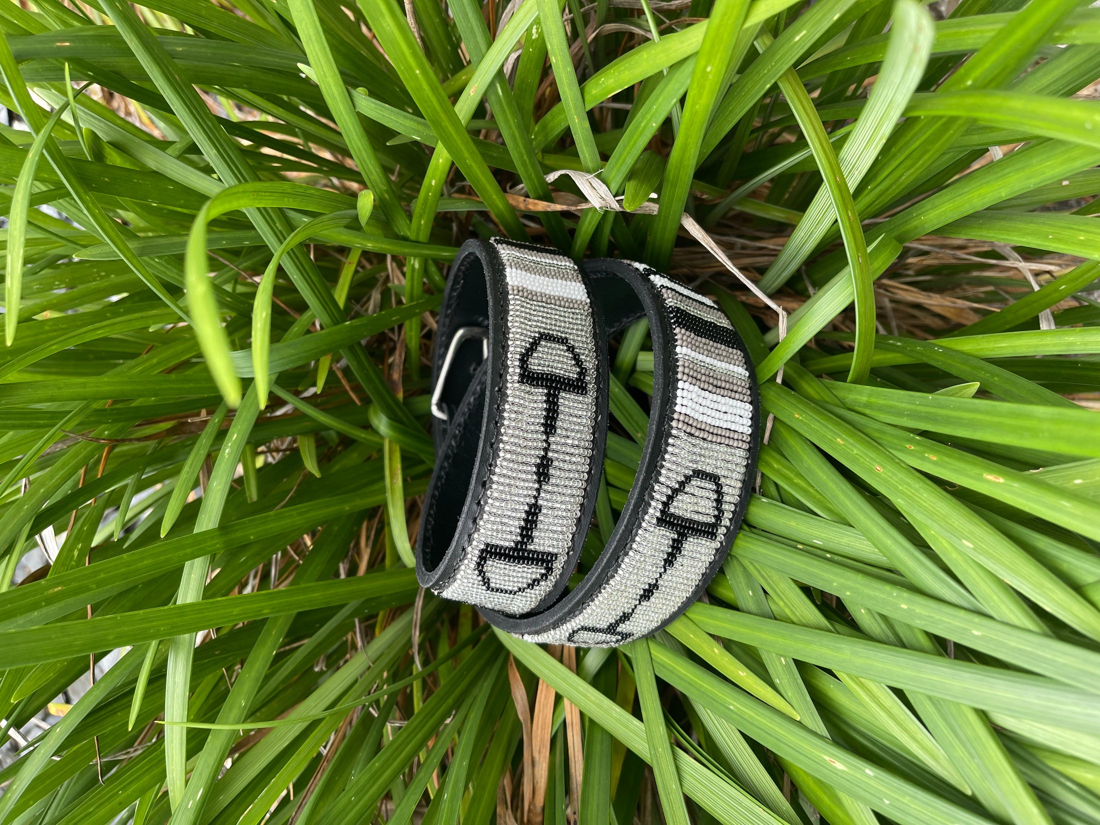 TKC Shades of Grey BIT Belt - Wide Width - Silver Buckle