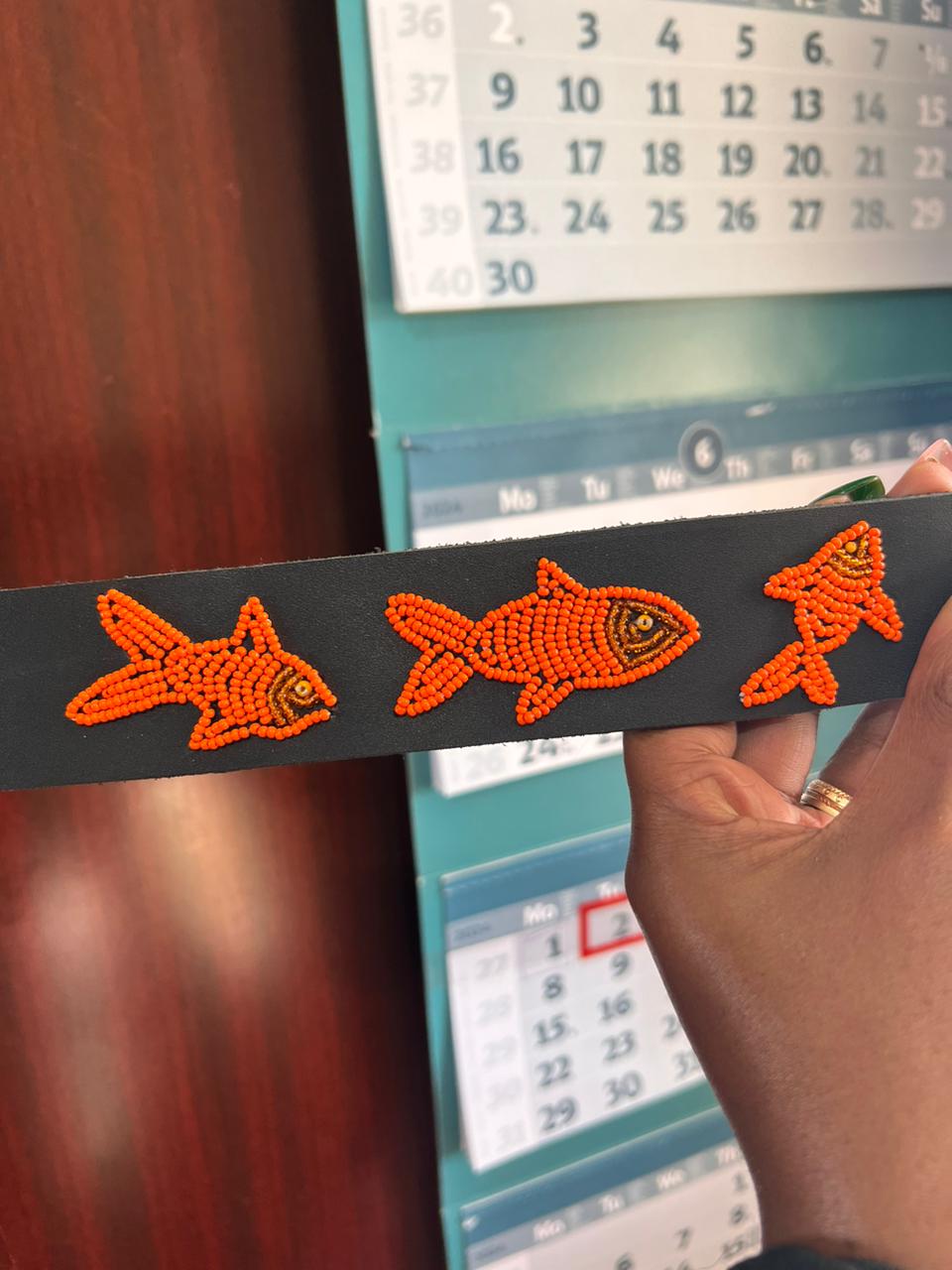 TKC Goldfish Belt Wide Width - Silver Buckle