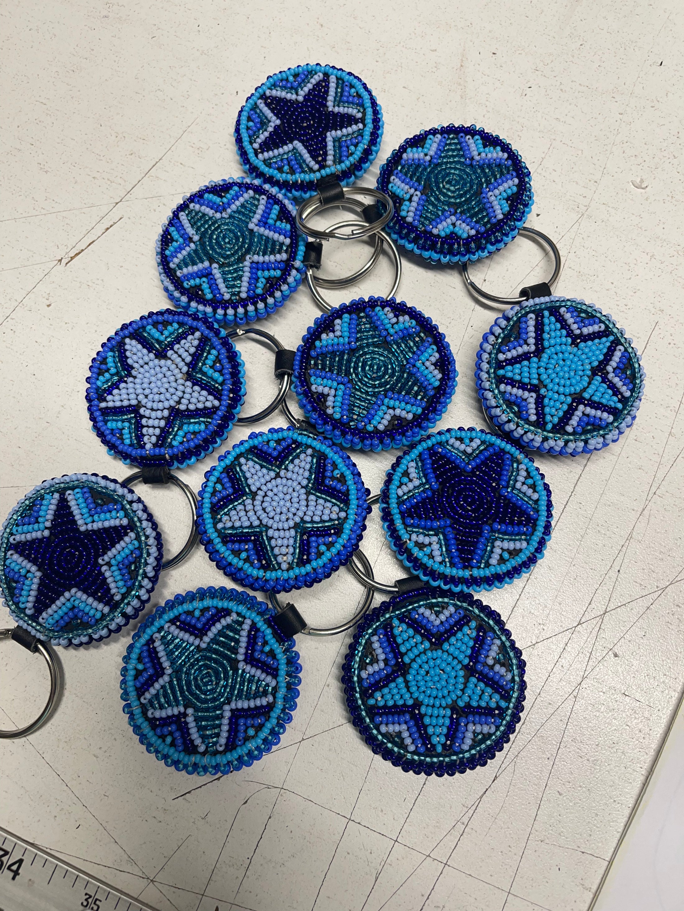 TKC Beaded Keychain