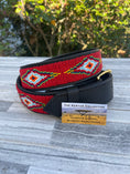 Load image into Gallery viewer, TKC Sedona Beaded Belt Wide Width The Aztec Collection - Silver Buckle
