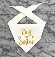 Big Sister Dog Bandana