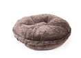 Load image into Gallery viewer, Grey Mink Bagel Bed
