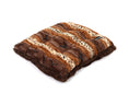 Load image into Gallery viewer, Exotic Fur Brown/Gold with Chocolate Shag Pillow Bed
