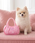 Load image into Gallery viewer, Pink Checker Chewy Vuiton Handbag
