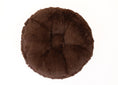 Load image into Gallery viewer, Chocolate Shag Bagel Bed
