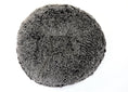 Load image into Gallery viewer, Black Frosted Shag Bagel Bed
