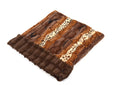 Load image into Gallery viewer, Exotic Fur Brown/Gold & Brown Mink Cuddle Pouch
