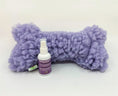 Load image into Gallery viewer, HuggleHug™ Lavender Bone & 2oz Calming Spray Dog Toy Set - image 4
