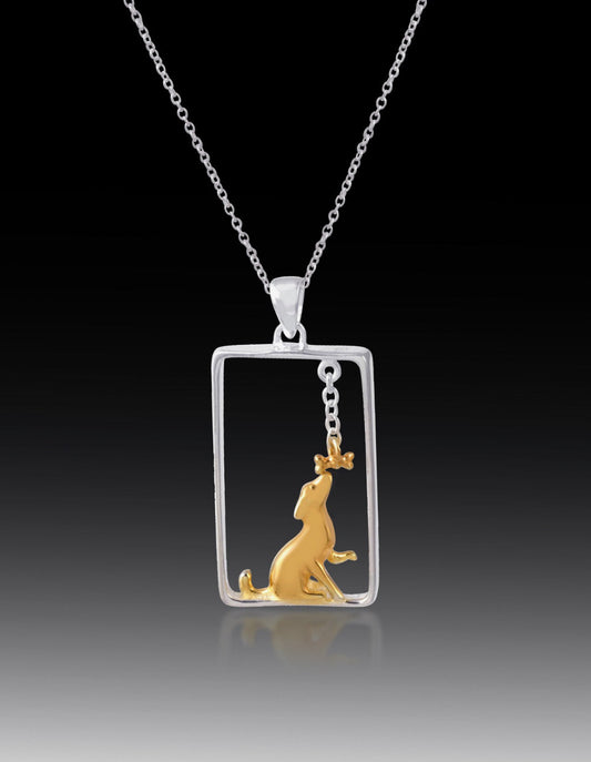 Ruff Love Pendant- Sterling Silver Pendant