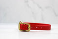 Load image into Gallery viewer, Cranberry Crush Biothane Collar
