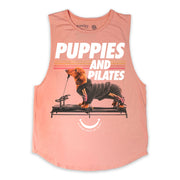 Puppies & Pilates Dog Tank Top | Custom Look for Dog Lovers