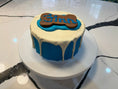 Load image into Gallery viewer, Organic Finn Birthday Dog Cake Peanut Butter Banana Dog Cake
