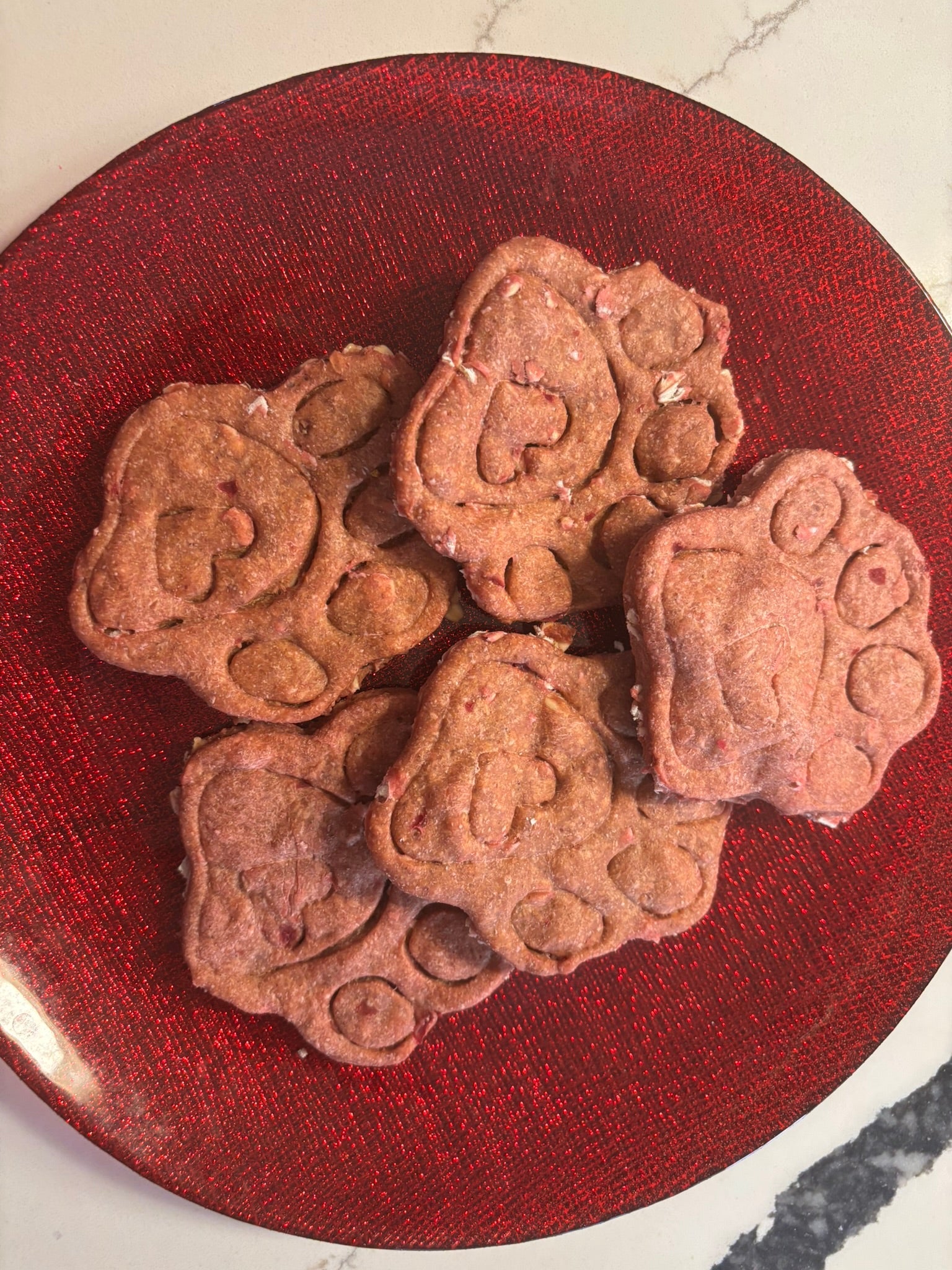 Crunchy Beetalicious PAWs Organic Beet Dog Treats