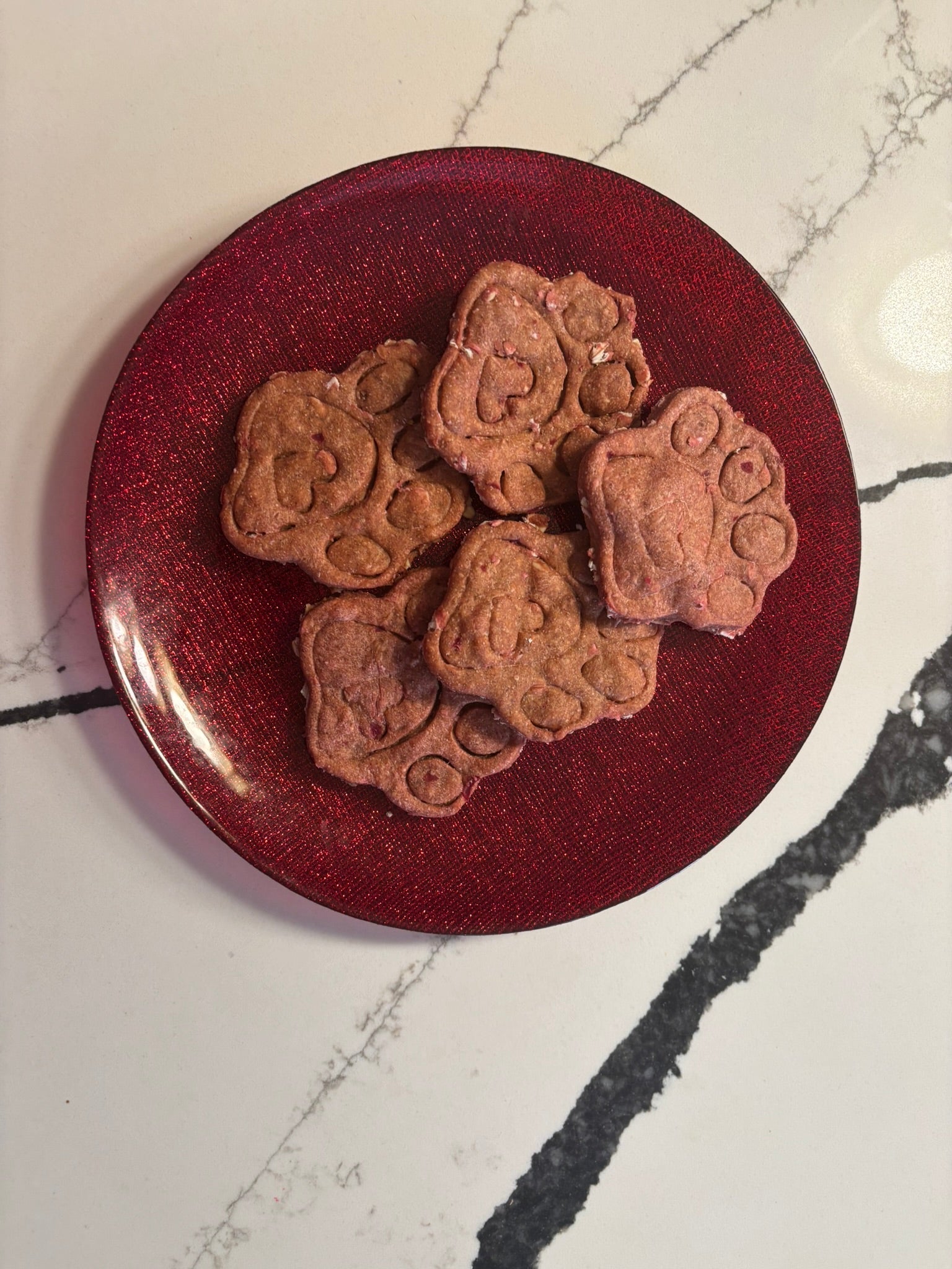 Crunchy Beetalicious PAWs Organic Beet Dog Treats