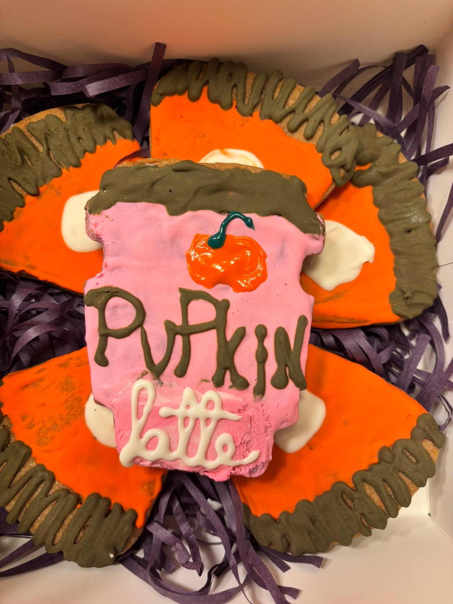 Latte Cookies for Dogs – Handmade Organic Peanut Butter Cookies
