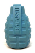 Load image into Gallery viewer, Grenade Shaped eDispenser Durable Dog Chew Toy & Treat Dispenser - Red & Blue
