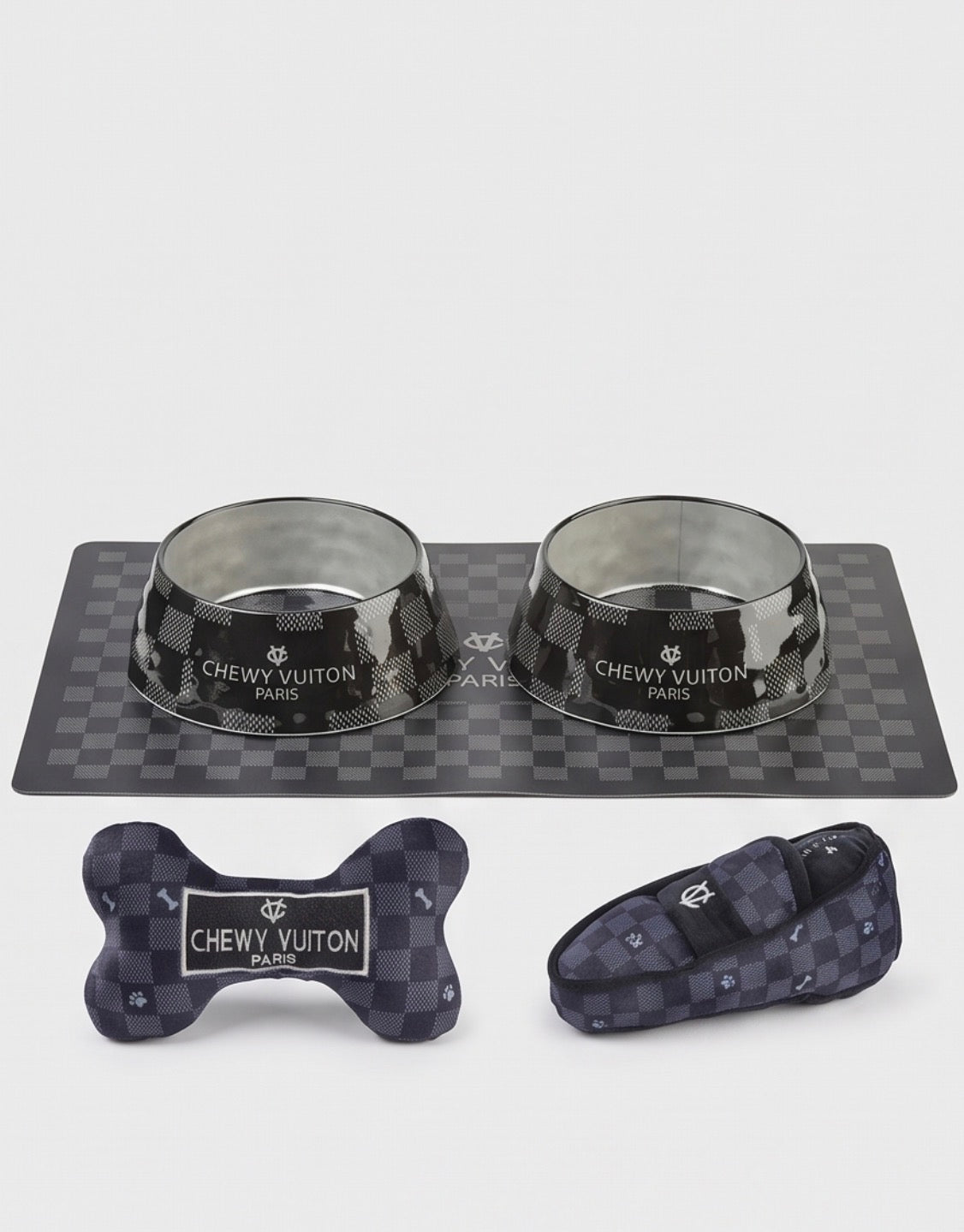 Black Checker Chewy Vuiton Loafer