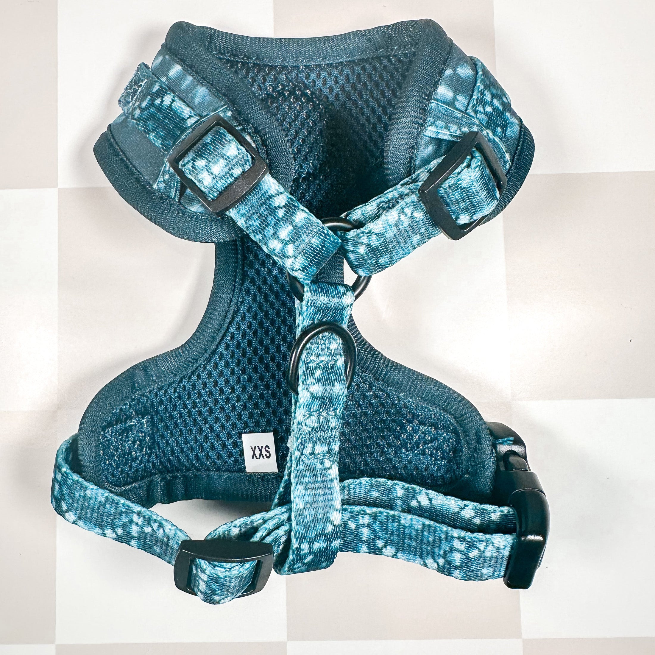 Denim Tie Dye Harness 