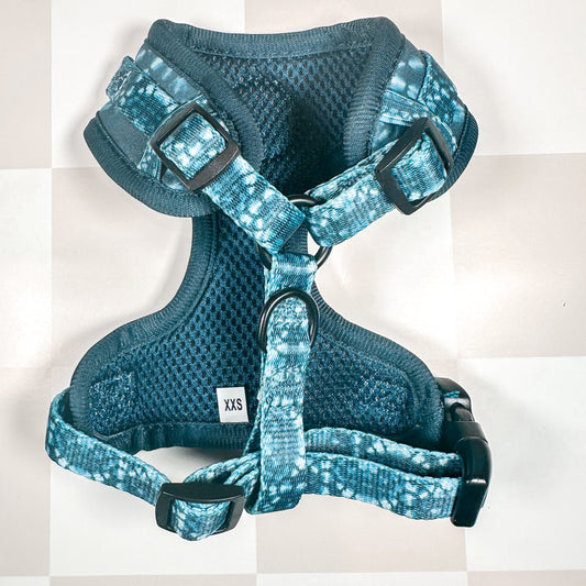 Denim Tie Dye Harness 