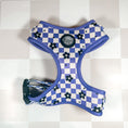 Load image into Gallery viewer, Purple Checkered Flower Harness 
