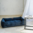 Load image into Gallery viewer, Corduroy Dog Bed Dreamer - Southlake Paws

