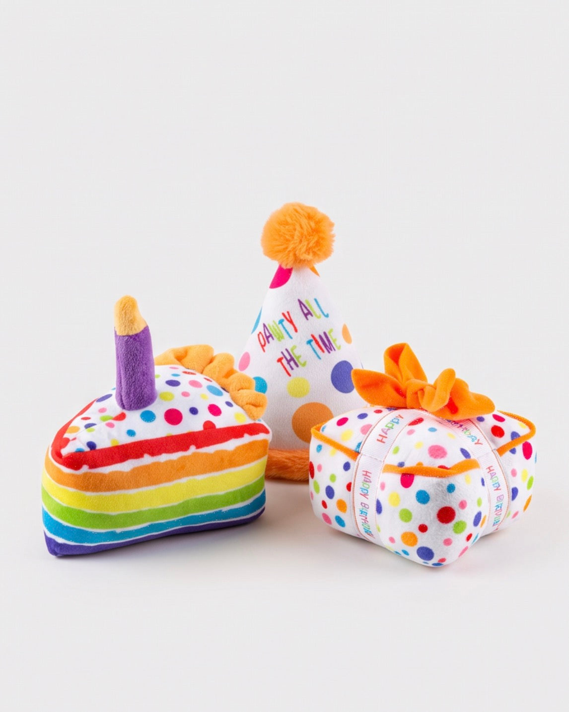 Happy Birthday Pawty Hat Toy