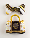 Load image into Gallery viewer, Fursace Bone | Squeaky Plush Dog Toy with Crinkle & Mesh Lining
