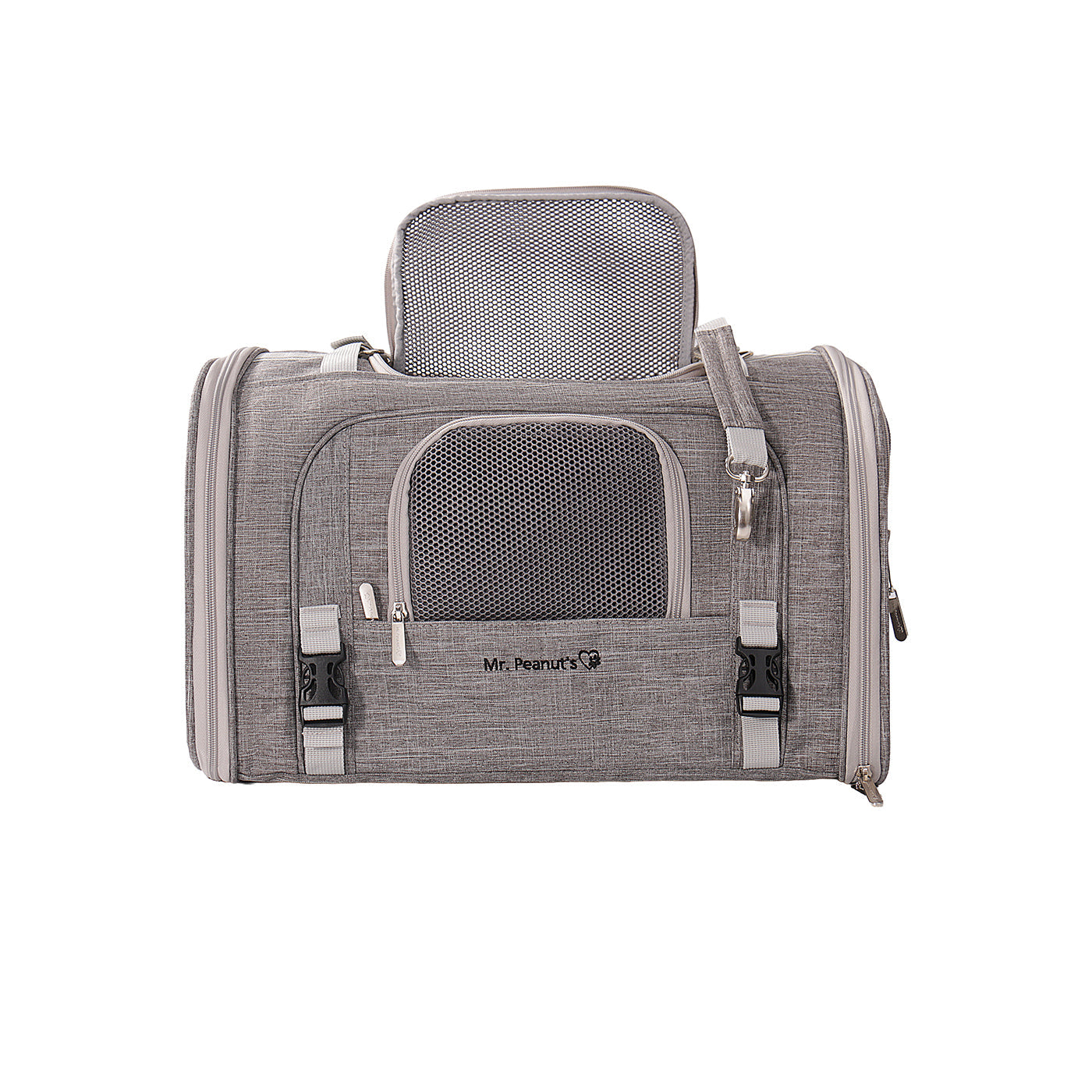 Mr. Peanut's Monterey Series Airline Compliant Horizontal Backpack Pet Carrier - Southlake Paws