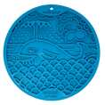 Load image into Gallery viewer, Whale eMat - Enrichment Lick Mat for Dogs and Cats - with Suction Cups | Whale Design | USA Made
