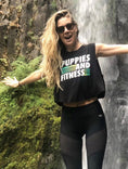 Load image into Gallery viewer, Puppies & Fitness Club Logo  | Crop Top
