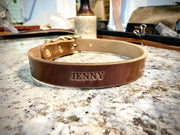 Full Leather Dog Collar 
